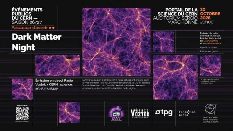 Radio Vostok X CERN | Dark Matter Night